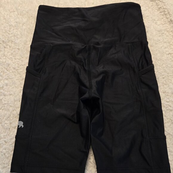 Running Bare - Size 2/4 - Black bike/athletic shorts - Pockets - No gusset - EUC - Picture 4 of 4